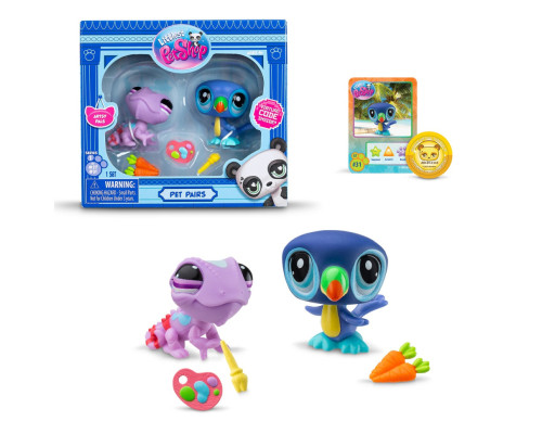 Ігровий набір "Друзі по мистецтву" Littlest Pet Shop 00507 аксесуари та 2 фігурки