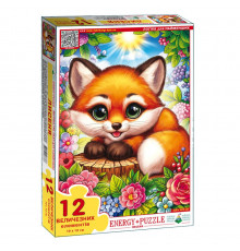 Дитяча гра-пазл "Лисеня" Енергія Плюс 188366, 12 елементів