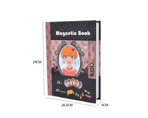 Набір для творчості "Принцеса"  LY8726-19 магнітна книга