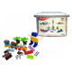 Дитячий блочний конструктор 013999/03 у пластиковому боксі, 252 деталі