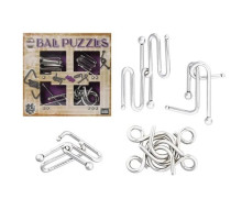 Набор металлических головоломок Ball Puzzless 3D Puzzle 473204, 4 штуки
