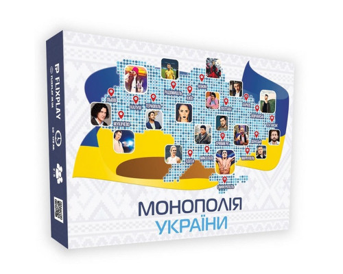 Настільна гра "Монополія України" PLR-0044 українською мовою