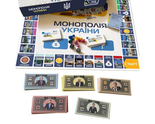 Настільна гра "Монополія України" PLR-0044 українською мовою