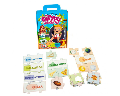 Дитячі Пазли Фігури навколо нас 30911 (укр.)