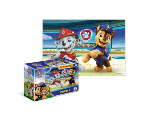 Пазл дитячий "Маршал та Гонщик" 200691, 35 елементів