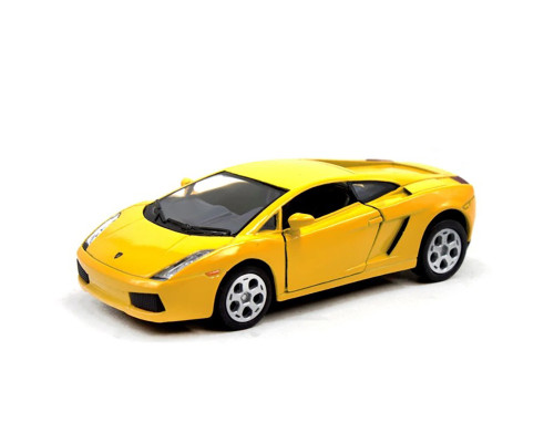 Колекційна машинка "Lamborghini Gallardo" KT5098W(Yellow) масштаб 1:42