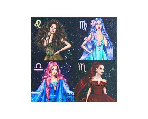 Детская палетка теней для век IG2946, 36 цветов, с аппликатором