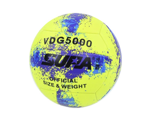 М'яч волейбольний MS 3885(Yellow) діаметр 21,3 см, ПВХ, 260-280 грам