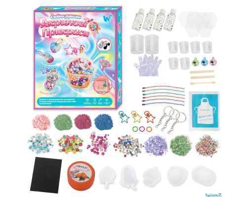 Набор для творчества "Акриловые украшения" 55404A инструкция, от 6 лет