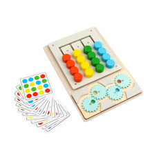 Детская развивающая игрушка-головоломка MD 0836-1 дерево, 26х18 см