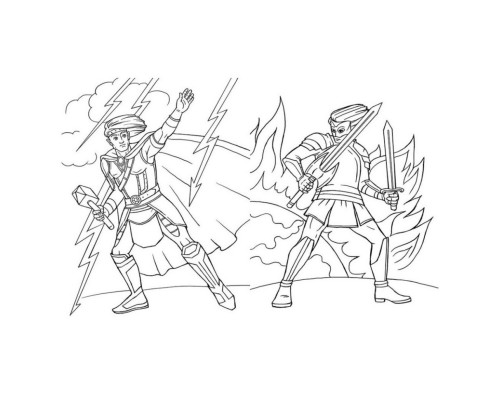 Велика книга розмальовок Супергерої 1736011, 64 сторінки