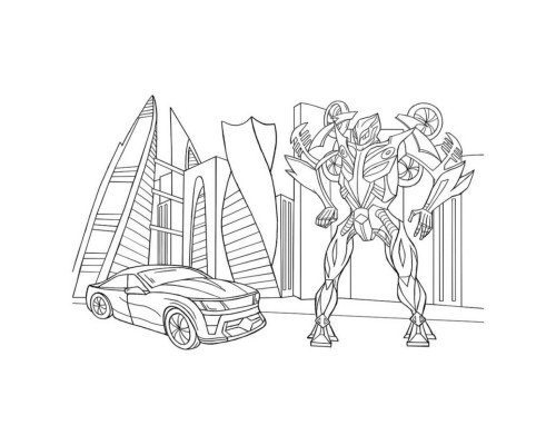 Велика книга розмальовок Супергерої 1736011, 64 сторінки