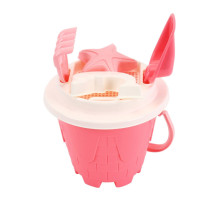 Дитяча іграшка "Набір для гри з піском" 1553TXK пасочки, лопатка, граблі