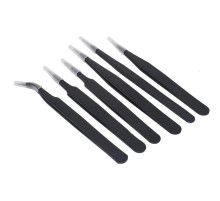 Набор антистатических пинцетов ESD10  в наборе 6 штук