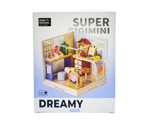 Конструктор-румбокс Магазин подарков Mini House 8037-MH серии "Интерьер Мини"