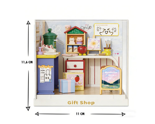 Конструктор-румбокс Магазин подарков Mini House 8037-MH серии "Интерьер Мини"