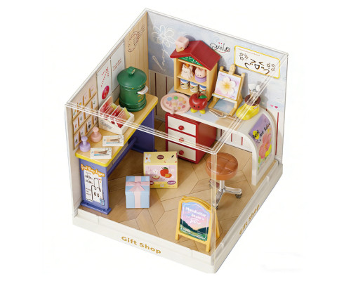 Конструктор-румбокс Магазин подарков Mini House 8037-MH серии "Интерьер Мини"