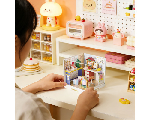 Конструктор-румбокс Магазин подарков Mini House 8037-MH серии "Интерьер Мини"