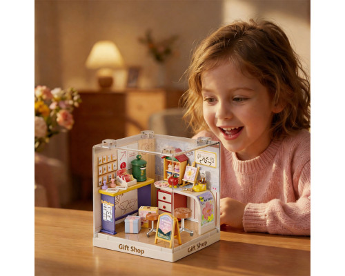 Конструктор-румбокс Магазин подарков Mini House 8037-MH серии "Интерьер Мини"