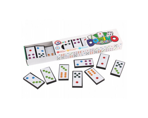 Настольная игра Домино детская "Классическое" ТехноК 3343TXK