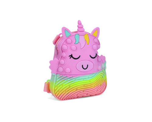 Детская сумочка-рюкзачок "Единорог" 9882(Violet) размер 20 см