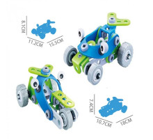 Конструктор Build&Play 2 в 1 "Гоночні машини" HANYE J-7726, 52 елементи