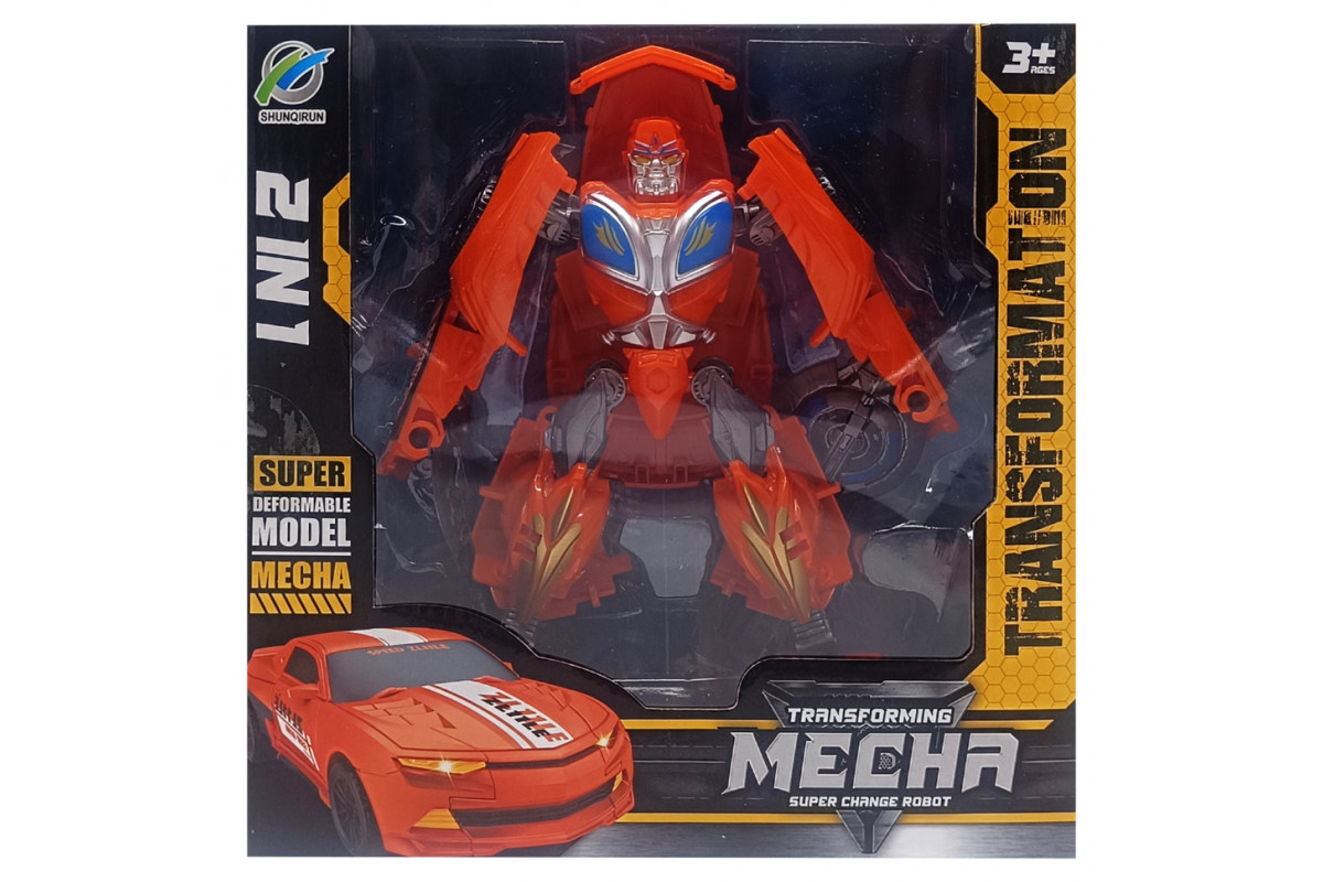Машинка-трансформер «Transforming Mecha» 168-22 Помаранчевий Машинка-трансформер «Transforming Mecha» 168-22 Помаранчевий
