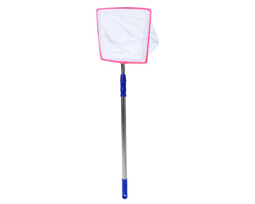 Сачок для метеликів MS 4388(Blue-Pink) телескопічна ручка 46-69 см