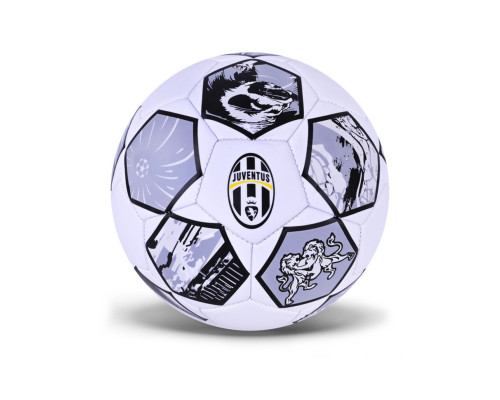 М'яч футбольний Juventus FB25540(Black) розмір №5, PVC, 310 гр