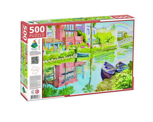 Пазл класичний "Венеція кольори" 84863, 500 елементів