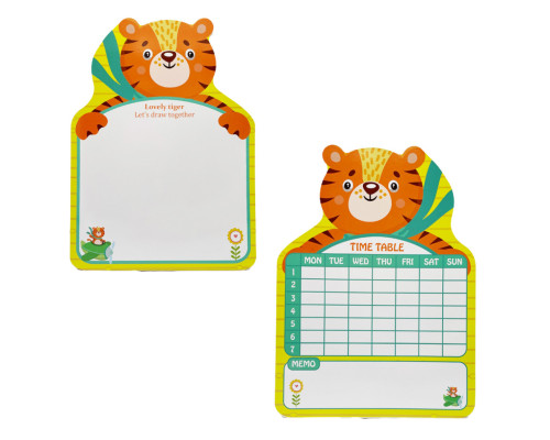 Дощечка для малювання "Тигр" TD2023136-2 маркер в комплекті 21-27 см