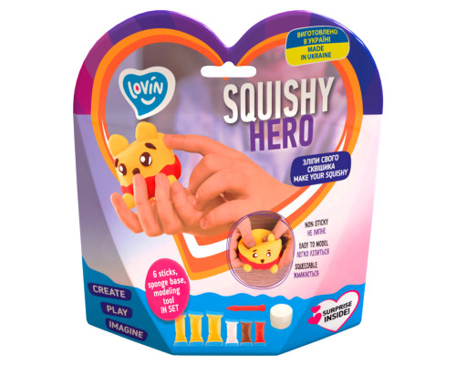 Набір для ліплення з повітряним пластиліном Squishy Squiny Pooh ТМ Lovin 70128