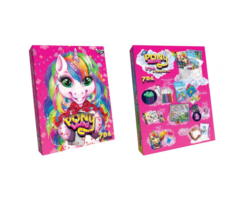 Дитячий набір креативної творчості "Pony Land" PL-01-01U, 7 в 1