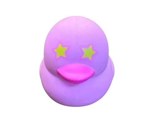 Дитячий антистрес "Крутий заміс - I'm Ducky XL" MonsterGum AS25003 Рожевий