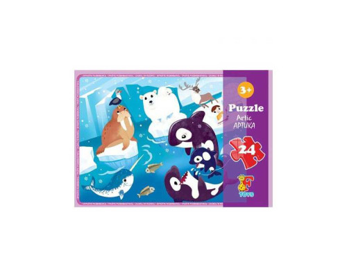 Пазли дитячі "Арктика" FA01, 24 елементи