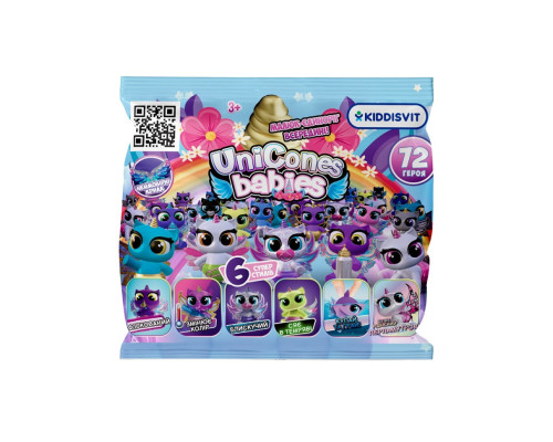 Коллекционная фигурка-сюрприз Единорожек «Babies» Unicones 1239-UA фигурка-сюрприз
