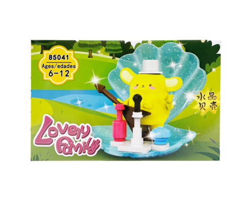 Дитячий ігровий конструктор "PomPomPurin" 85041-8 пластикові деталі