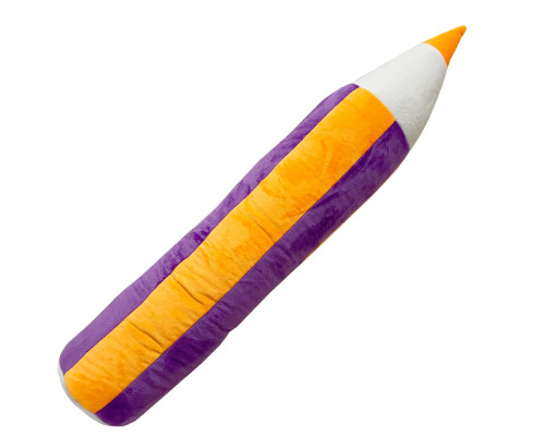 Дитяча м'яка іграшка "Олівець" МС 180302-02 жовто-фіолетовий 76 см