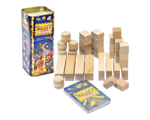 Розвиваюча настільна гра "Crazy Balance Building" CBB-01, 28 карт завдань