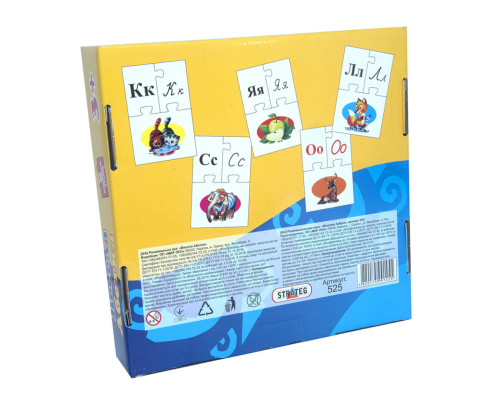 Пазли Весела абетка (укр.алфавіт)525