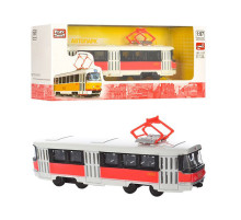 Іграшкова модель Трамвай PLAY SMART 6411 інерційний  6411D