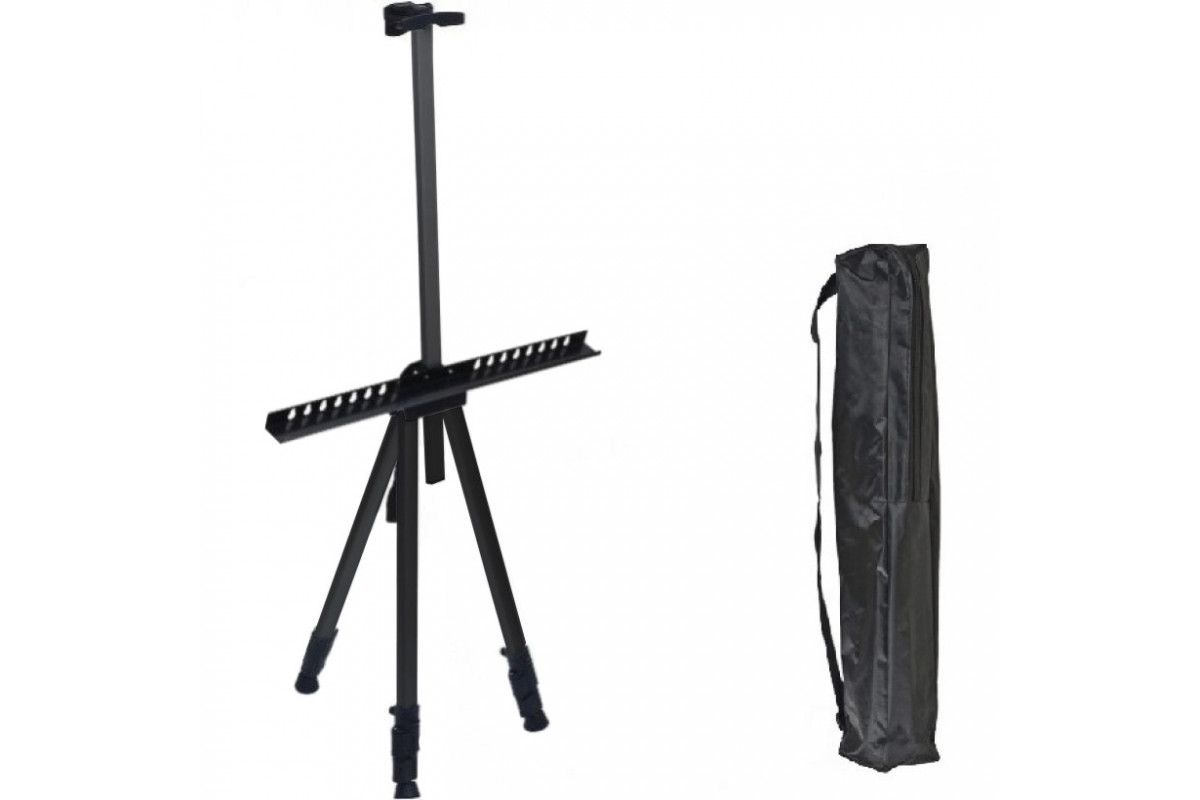 Мольберт для малювання HZ2101 металевий в чохлі