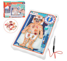 Детская настольная игра "Crazy Doctor" 1295-3 игровое поле, рулетка