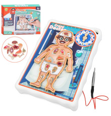 Детская настольная игра "Crazy Doctor" 1295-3 игровое поле, рулетка