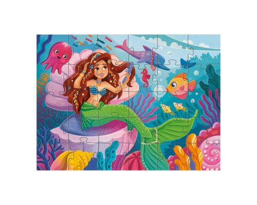 Пазл дитячий "Пригоди русалоньки" 300710, 30 елементів