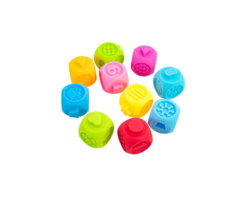 Дитячий набір розвиваючих кубиків 8875, 10 штук