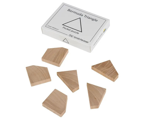 Набір дерев'яних головоломок "Wooden mini puzzle set" Заморочка 12en