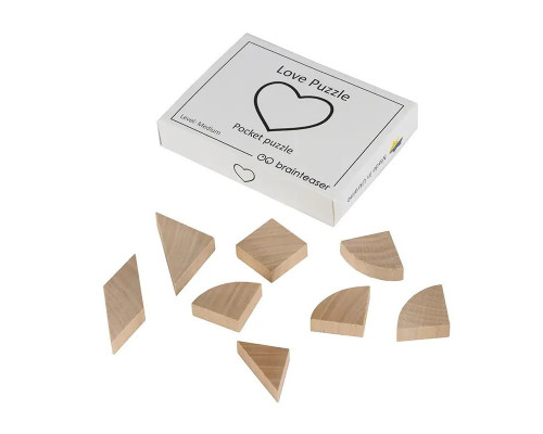 Набір дерев'яних головоломок "Wooden mini puzzle set" Заморочка 12en