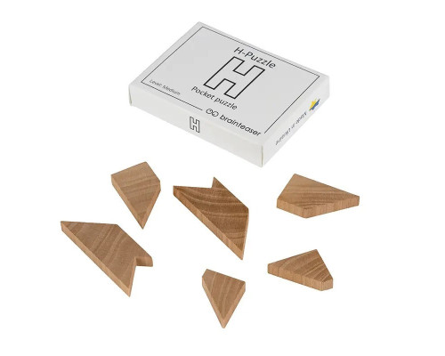 Набір дерев'яних головоломок "Wooden mini puzzle set" Заморочка 12en