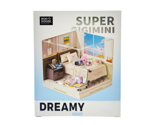 Конструктор-румбокс Гостиничный номер Mini House 8038-MH серии "Интерьер Мини"